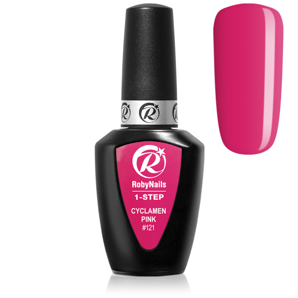 CYCLAMEN PINK - VERNIS SEMI-PERMANENT 1STEP 3EN1 – APPLICATION EXPRESS & TENUE PARFAITE