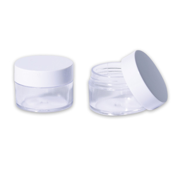 CLEAR EMPTY JAR – RÉCIPIENT EN VERRE POUR LIQUIDES D’ONGLERIE