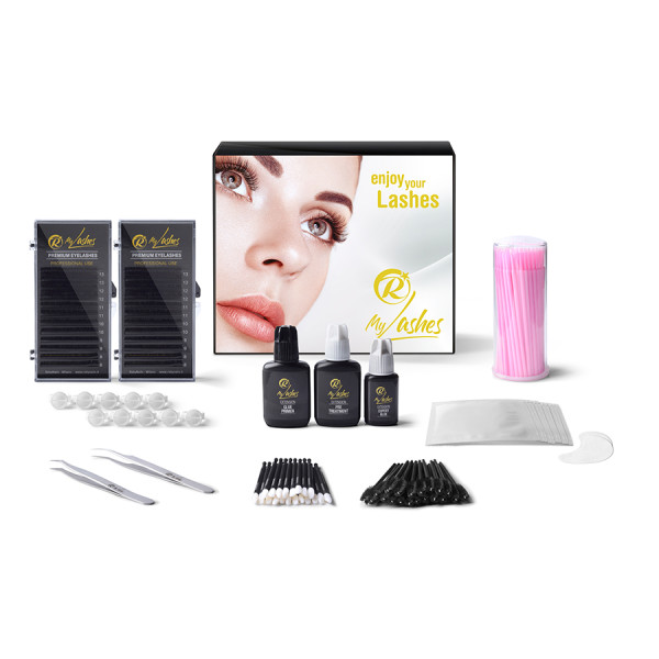 KIT COMPLET POUR EXTENSIONS DE CILS – TECHNIQUE VOLUME PROFESSIONNELLE