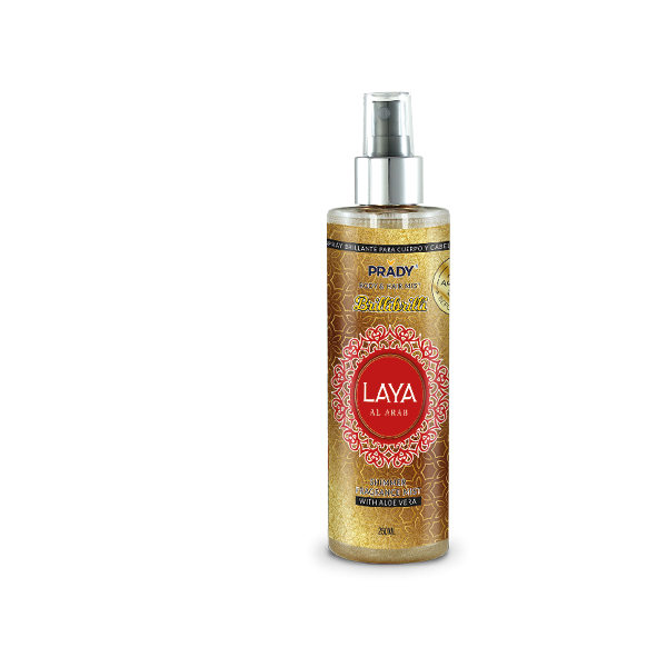 LAYA 250 ml - Brume Pailletée pour Femme